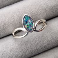 Memorial Ashes Marquise loop ring