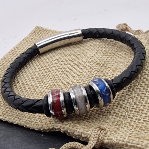 Ashes bead bracelet